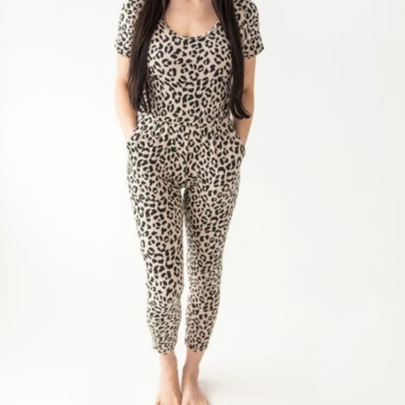 TBA Leopard Romper - Picture 1 of 4